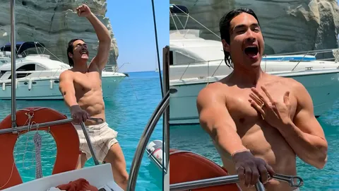 พี่แบร์ คืนกำไรแฟนๆ อวดกล้ามล่ำบึ้กโชว์สเต็ปแดนซ์ ญาญ่า เองยังกรี๊ดไม่ไหว