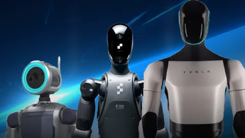 สงคราม "หุ่นยนต์มนุษย์" สหรัฐ VS จีน Top 5 ผู้ผลิต Humanoid ตัวแทนแรงงานยุคใหม่