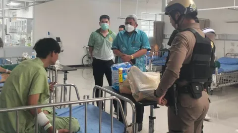 พยาบาล รพ.พระนั่งเกล้า เล่านาทีเกิดเหตุ คนไข้วิ่งมาชกหน้าจนเลือดอาบ กระดูกแตก