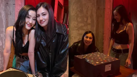 เอ๊ะยังไง? มิ้วกี้ ไปรยา เซอร์ไพรส์วันเกิด คลอดีน พร้อมของขวัญที่ถูกใจคนรับ