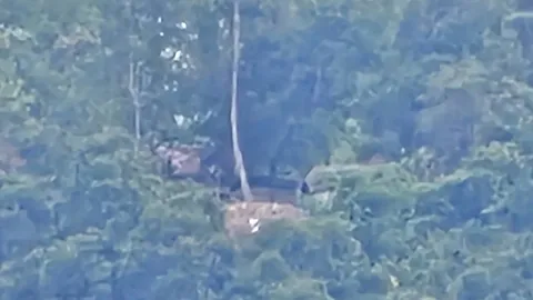 พบทหารกัมพูชามีการเสริมปืน ค. ตามแนวชายแดนปราสาทโดนตวล หันมาทางฝั่งไทย หลายจุด