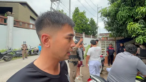 ห้ามกันวุ่น หนุ่มเมาต่อยตำรวจ ขณะเข้าช่วยเหลืออุบัติเหตุ จยย.ชน กระบะตู้ทึบ