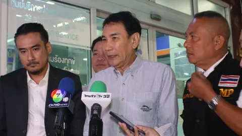 "ทูน หิรัญทรัพย์" ยืนยันไม่มีเจตนาผลัก แจงสาเหตุเอามือจับยันเพราะพิการทางสายตา