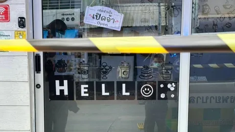 ยิงดับ 2 ศพ กลางร้านกาแฟ คนร้ายซิ่งหนีแหกด่าน ก่อนปลิดชีพหนีผิด 