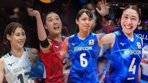 เปิดโฉม 4 ตัวตึง “ญี่ปุ่น” พาทีมไร้พ่ายใน VNL 2025 “วอลเลย์บอลหญิงไทย” ต้องระวัง!