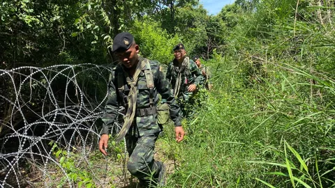 คุมเข้มชายแดนสระแก้ว หลังมีคำสั่งห้ามพนักงานบ่อนกาสิโน-สถานบันเทิงข้ามไปกัมพูชา