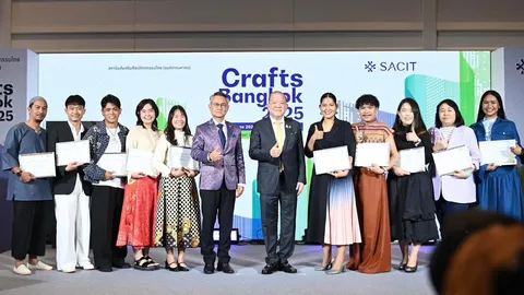 “พิชัย” เปิดงาน “Crafts Bangkok 2025” หนุน SACIT ผลักดันไทยเป็นศูนย์กลางหัตถกรรมแห่งอาเซียน