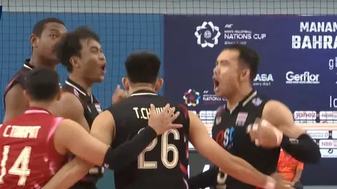 วอลเลย์บอลชายไทย พลิกพ่าย อินโดนีเซีย ปราชัย 2 นัดรวด ศึกเนชันส์ คัพ 2025