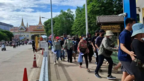 คนไทยในปอยเปตแห่กลับประเทศ ลือสะพัดกัมพูชา เตรียมปิดด่านชายแดน 1-2 วันนี้