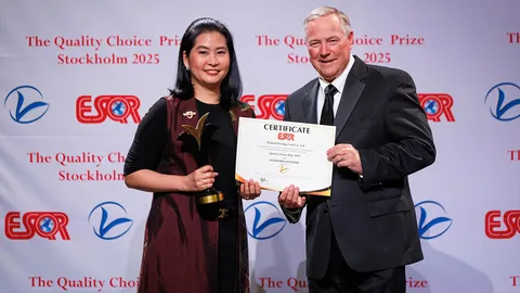 ไทยแลนด์ พริวิเลจ คาร์ด คว้ารางวัล ESQR’s Quality Choice Prize 2025