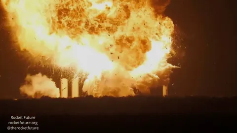 ยาน “สตาร์ชิป” ของสเปซเอ็กซ์ ระเบิดคาแท่นปล่อยขณะเตรียมทดสอบ