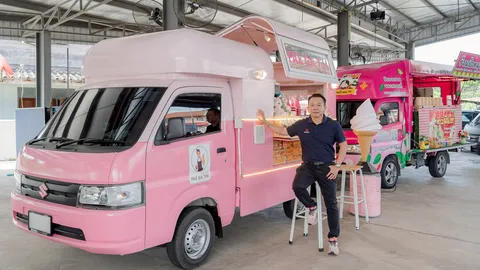พาไปดู ซูซูกิ แครี่ ดัดแปลงเป็นรถสร้างอาชีพทั้ง Food Truck ร้านตัดผม สปาหมาแมว