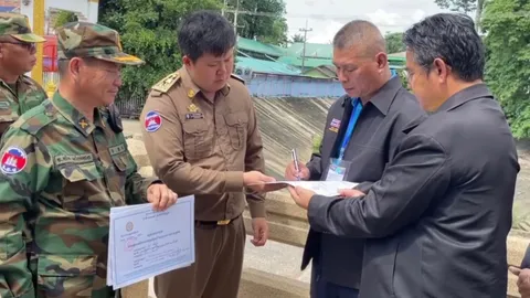 ผู้ว่าฯ พระตะบอง กัมพูชา ส่งหนังสือปิดผนึกด่วน ถึงผู้ว่าราชการจังหวัดจันทบุรี