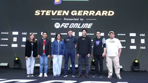 "FC Online" ฉลองครบรอบ 7 ปี ดึง "สตีเวน เจอร์ราร์ด" พบปะแฟนชาวไทย