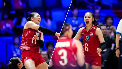 ท็อปสกอร์คู่! "วริศรา-ศศิภาพร" นำทีมทำแต้มสูงสุด นัด "ไทย" พ่าย "บัลแกเรีย" วอลเลย์บอล VNL 2025