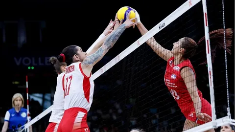 สรุปผล วอลเลย์บอลหญิงเนชั่นส์ลีก VNL 2025 เมื่อคืนที่ผ่านมา 22 มิ.ย. 68