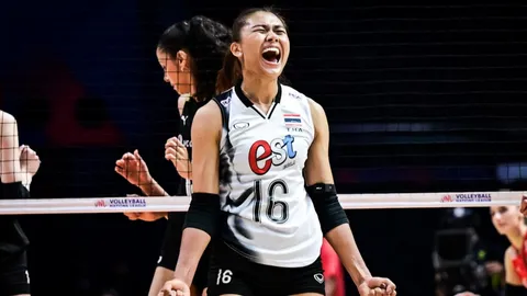 "บีม พิมพิชยา" แบกสกอร์! ทะยานขึ้นท็อป 15 ผู้ทำแต้มสูงสุด หลังจบ VNL 2025 สนาม 2 