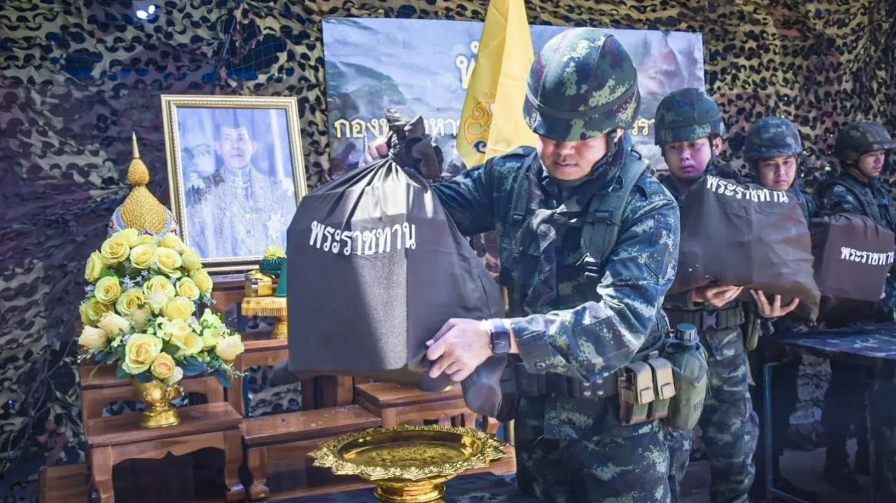 "ในหลวง" พระราชทานสิ่งของ แด่ทหารชายแดนไทย-กัมพูชา