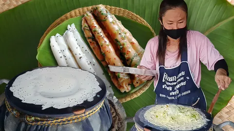 เปิดไอเดียทำกิน เมนูข้าวพันผัก เมืองลับแล จ.อุตรดิตถ์