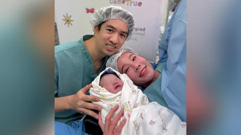 เกี่ยวก้อย ขวัญกวินท์ แจ้งข่าวดี คลอดลูกคนที่ 2 น้องดวิน เห็นแล้วเอ็นดูมาก