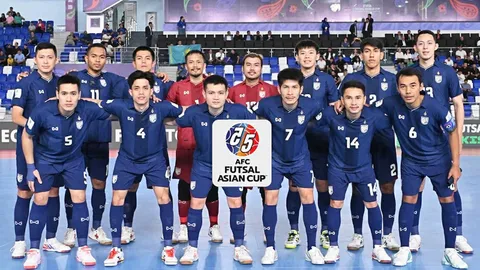 สุดซี๊ด "ไทย" ฟัด "เกาหลีใต้" จับสลากแบ่งสาย "ฟุตซอลชิงแชมป์เอเชีย 2026" รอบคัดเลือก (คลิป)