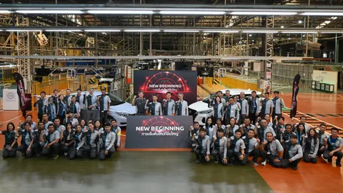 Nissan ปรับปรุงโรงงานที่สมุทรปราการ ยกระดับการผลิตรถยนต์ในไทย