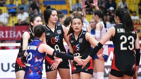 “วอลเลย์บอลหญิงไทย U21” ต้านไม่ไหว ประเดิมพ่ายแชมป์เก่า ศึก วีทีวี คัพ 2025