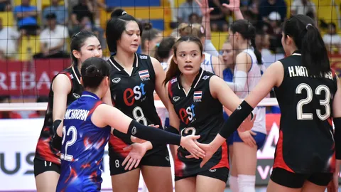 ชมสด วอลเลย์บอลหญิงไทย U21 พบ ทีมชาติเวียดนาม U21 ศึก VTV Cup 2025