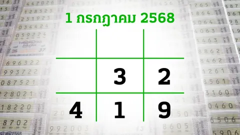 โค้งสุดท้ายหวย "เลขเด็ดงวดนี้" 1/7/68 ลุ้นโชคได้ที่ไทยรัฐทีวี-ไทยรัฐออนไลน์