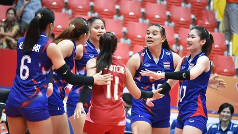 ผลวอลเลย์บอลหญิงไทย U21 ต้านไม่ไหว! พ่ายไต้หวัน จบรอบแบ่งกลุ่ม VTV Cup 2025