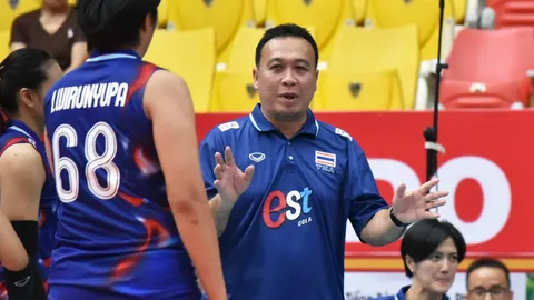 "โค้ชด้วง" เฮดโค้ชวอลเลย์บอลหญิง U21 ชี้สาเหตุ ไทย แพ้ ไต้หวัน ในศึก VTV Cup 2025
