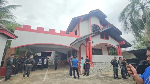 บุกจับจีนเทา เช่าพูลวิลล่าหรูเชียงใหม่เปิดฐานพนันออนไลน์ เงินหมุนเวียนกว่า 500 ล้าน