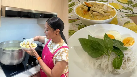 แกงเขียวหวานเพื่อสุขภาพ สูตรมาดามอ้อย