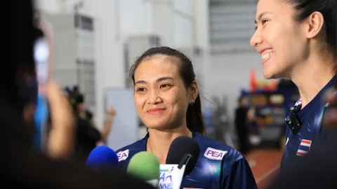 "กัตติกา" เปิดใจ 3 เรื่อง หลังกลับมาสมทบ "วอลเลย์บอลหญิงไทย" ลุย VNL 2025 สนาม 3