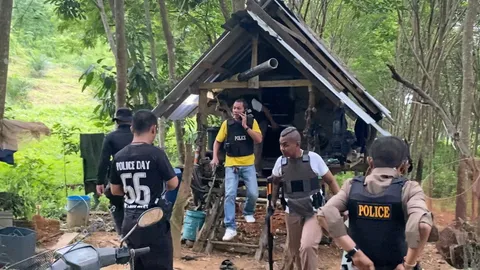 ตร.ปิดเกาะล่า บังเอ็นฆ่า 2 ศพ รัวยิงเพื่อนบ้าน วัย 1 ขวบก็ไม่เว้น ปมโหดเรื่องนก