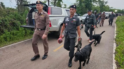 ยังไม่พบตัว "โจรซอยจุ๊" หลบหนีจากเรือนจำ จนท. ระดมกำลัง นำสุนัข K9 เร่งค้นหา