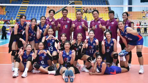 สนุกแน่ เปิดโปรแกรม "วอลเลย์บอลหญิงไทย U21" หลังชนะ เข้ารอบชิงอันดับ 5 VTV Cup 2025