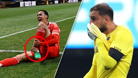 หนักจัด "ดอนนารุมมา" เคลื่อนไหวแล้ว หลังเข้าปะทะหนัก ทำข้อเท้า "มูเซียลา" บิดผิดรูป