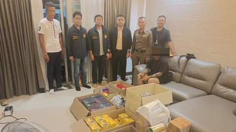 “สืบลาดพร้าว” บุกจับ 3 ผู้ต้องหา ขายบุหรี่ไฟฟ้าผ่านกลุ่มไลน์ ยึดของกลางเพียบ