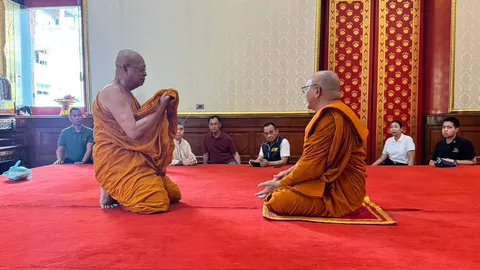 เจ้าอาวาสวัดพระพุทธฉาย-ผู้ช่วยเจ้าอาวาสวัดปากน้ำ ยอมสึกเซ่นปมคลิป "สีกากอล์ฟ"