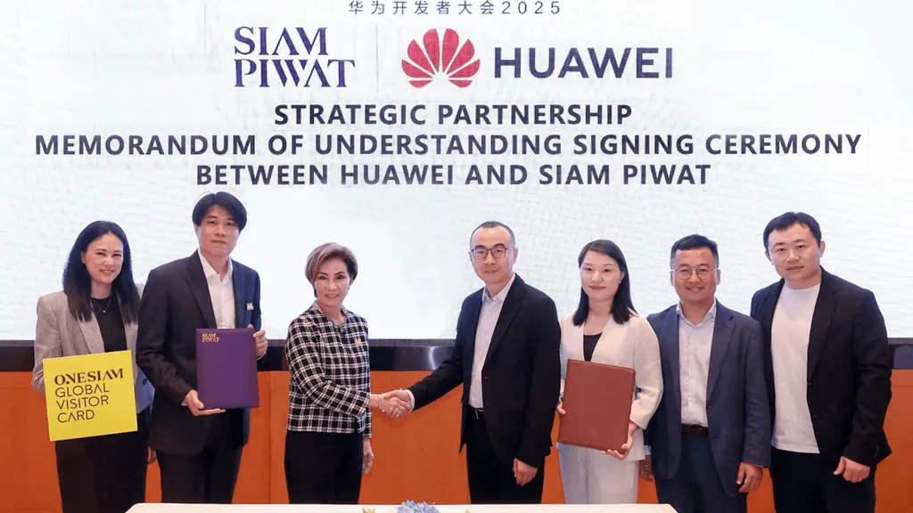 สยามพิวรรธน์ X หัวเว่ย ผงาดเวทีรีเทลโลก