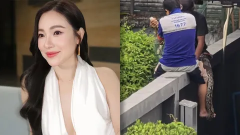 ดีเจต้นหอม กรี๊ด! งูตัวใหญ่นอนอาบแดดในบ้าน แต่เจอลูกชายช็อตฟีลกว่าบอก แม่ชอบกินงู