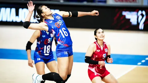 เปิด 5 ผู้ทำคะแนนสูงสุดเกม “วอลเลย์บอลหญิงไทย” แพ้ เยอรมนี ศึก VNL 2025