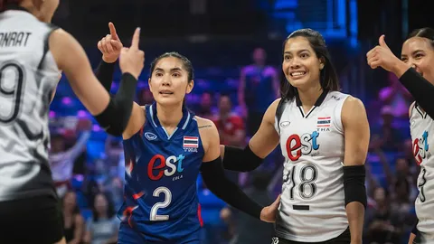 เปิด 5 ผู้ทำคะแนนสูงสุดเกม “วอลเลย์บอลหญิงไทย” แพ้ โดมินิกัน ศึก VNL 2025