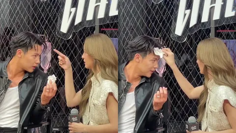 ดราม่าซะงั้น! ณิชา ซับหน้าให้หมาก ปริญ ชาวเน็ตชี้ไม่เหมาะสม เห็นคลิปแล้วเดือดแทน