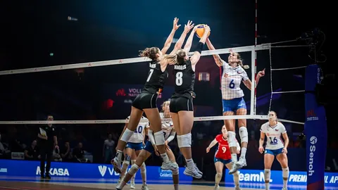 สรุปผล วอลเลย์บอลหญิงเนชั่นส์ลีก VNL 2025 วันอาทิตย์ที่ 13 ก.ค. 68