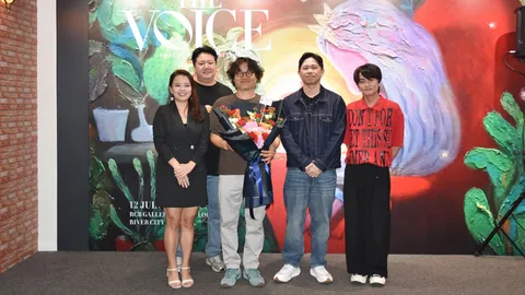 ริเวอร์ซิตี้ชวนชม “The Voice” นิทรรศการ Jamsan จากซีรีส์ดัง “It’s Okay to Not Be Okay”