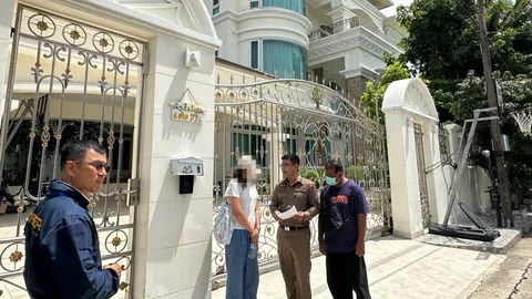 คาดลูกสาวก๊กอาน ออกนอกไทยแล้ว ค้นบ้านหรู 30 ล้าน ยึดตู้เซฟตรวจสอบ