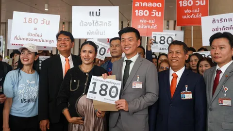 “เท้ง ณัฐพงษ์” รับหนังสือ WeFair หนุนร่างกฎหมายขยายสิทธิวันลาคลอด 180 วัน
