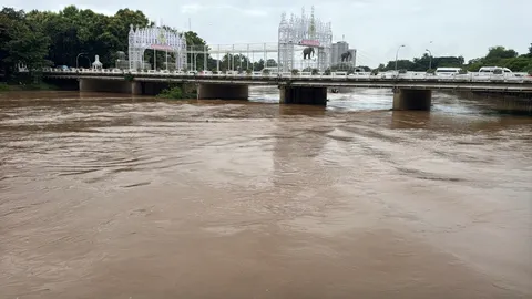 เชียงใหม่เฝ้าระวัง สถานการณ์ "แม่น้ำปิง" เร่งตรวจความมั่นคงแนวคันกั้นน้ำ